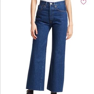 RE/DONE wide leg crop